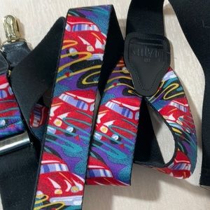 Vintage 1991 Beatles Suspenders-Abstract Car Print